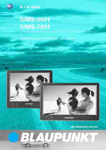 Blaupunkt Car Video System IVMS-5601-page_pdf